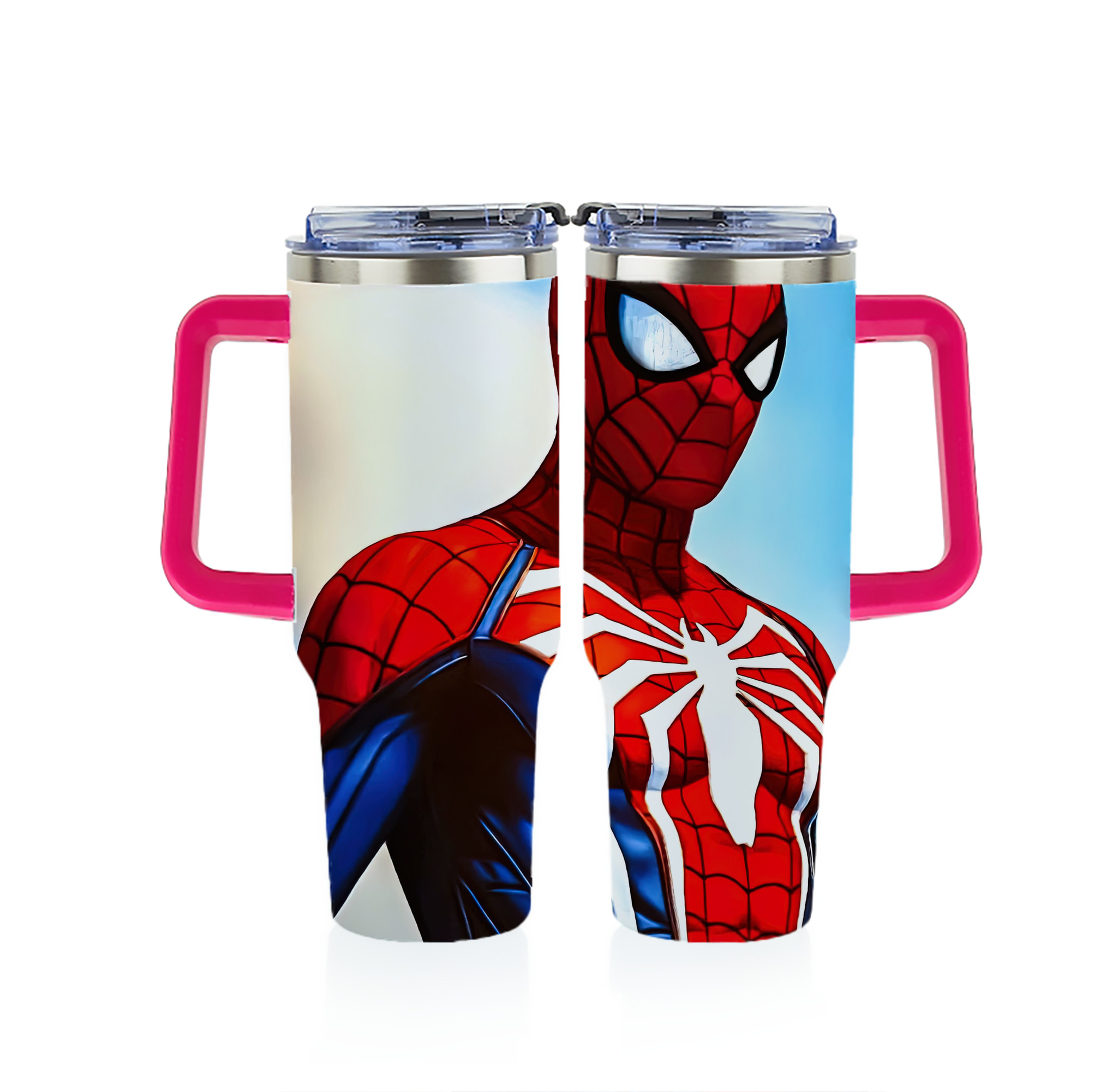 （画像用） Spider Man スパイダーマン 1200ｍLフルプリント車用タンブラー